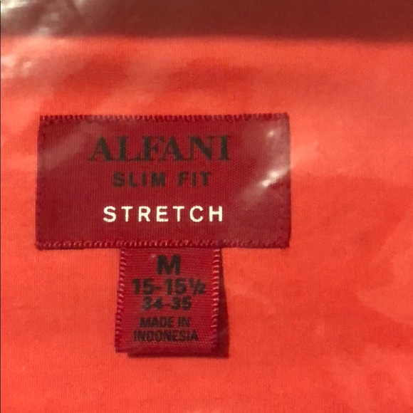 New Item 👨🏼‍💼Alfani slim fit stretch shirt - Picture 3 of 4